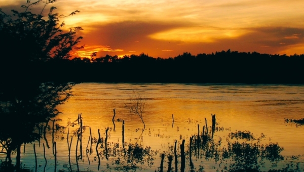 Rio Jaguaribe. Aracati-CE. Foto de Marciano Ponciano.